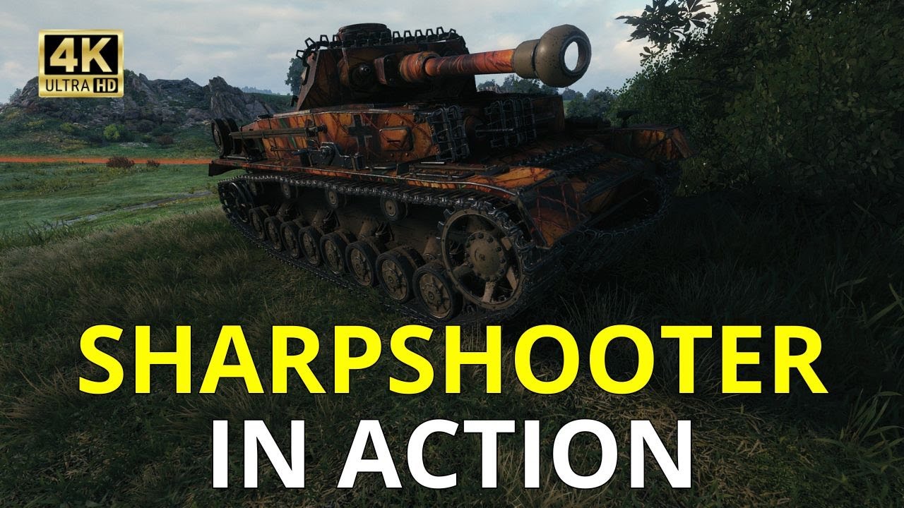 World of Tanks - Pz.Kpfw. IV Ausf. F2 - Sniper weapon destroys all enemies - (WoT)
