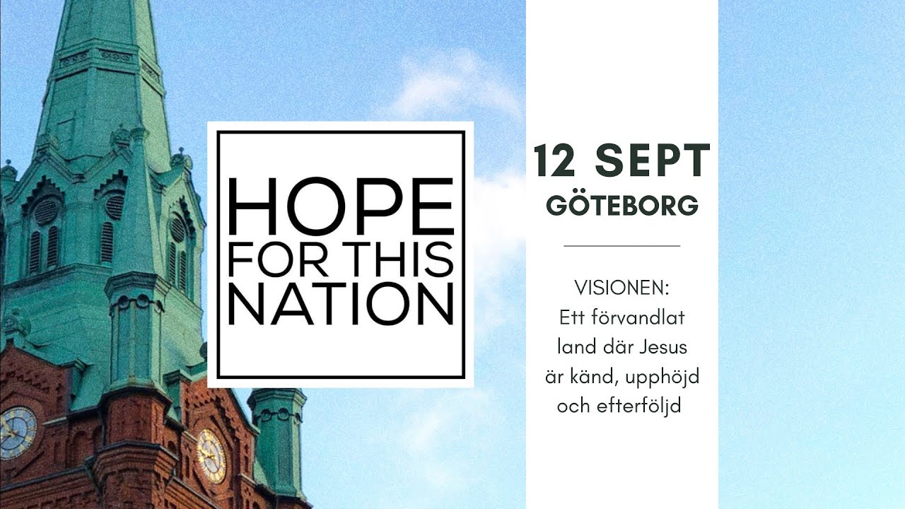 Hope for this nation - Göteborg 12 september 2025