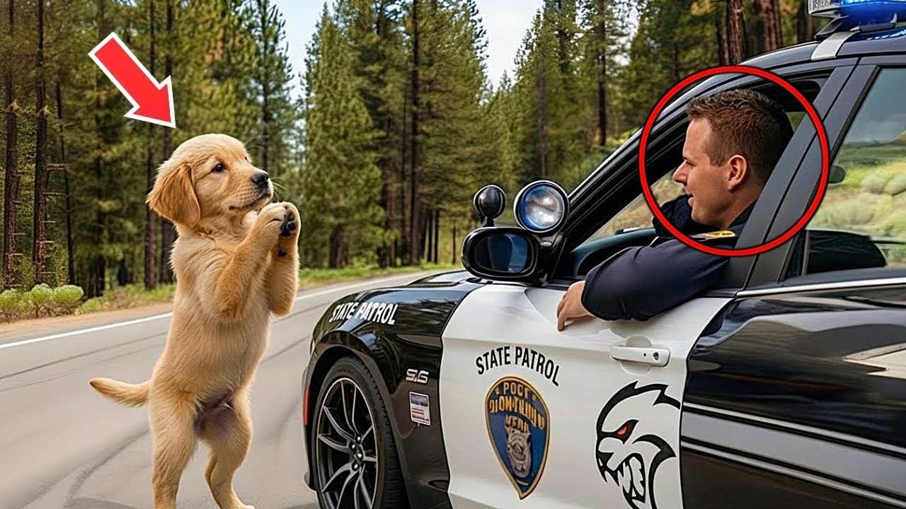 A Puppy Begged a Cop for Help — But You Won't Believe What Happened!