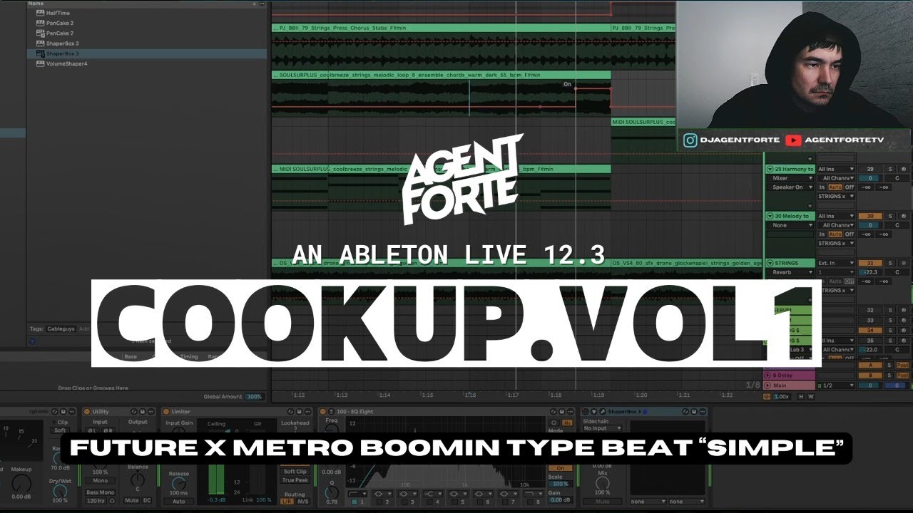 Making a Future x Metro Boomin Type Beat (Dark Trap) | Ableton Live 12.3 Cookup