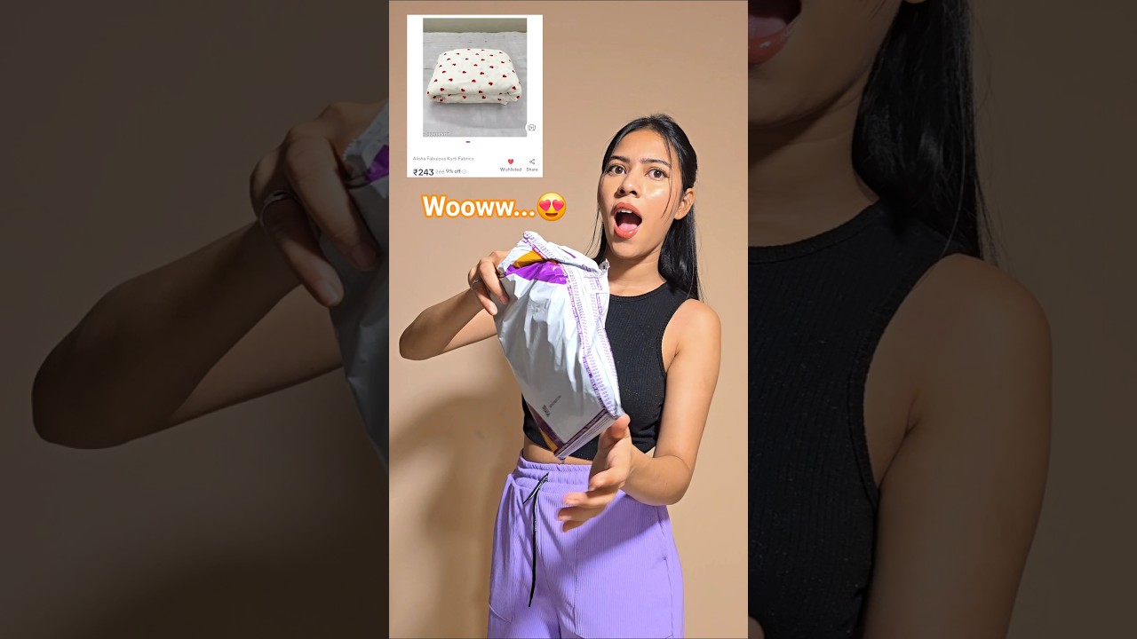 🔥 Affordable Find #Meesho #FabricHaul #MeeshoFinds #FabricUnder200 #BudgetShopping #shortsindia
