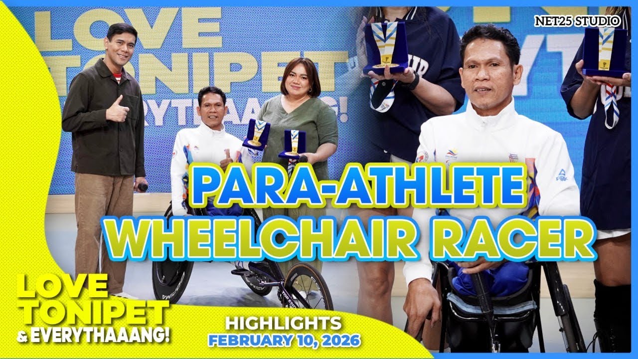 Polio Para-Athlete, nag-uwi ng 2 Gold Medals!