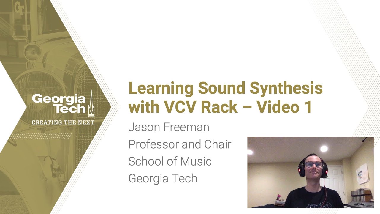Learning Sound Synthesis with VCV Rack - Video 1