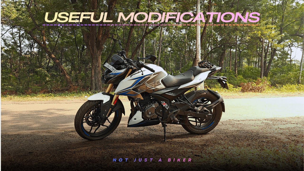 Pulsar N250 Modding Guide: Level Up your ride! #bajajpulsar #dji #n250 #motovlog #trending