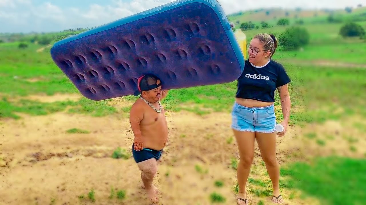 PILILIU CHAMA ANDRÉIA PARA A PRAIA DA FAZENDA 😂 (PARTE 1)