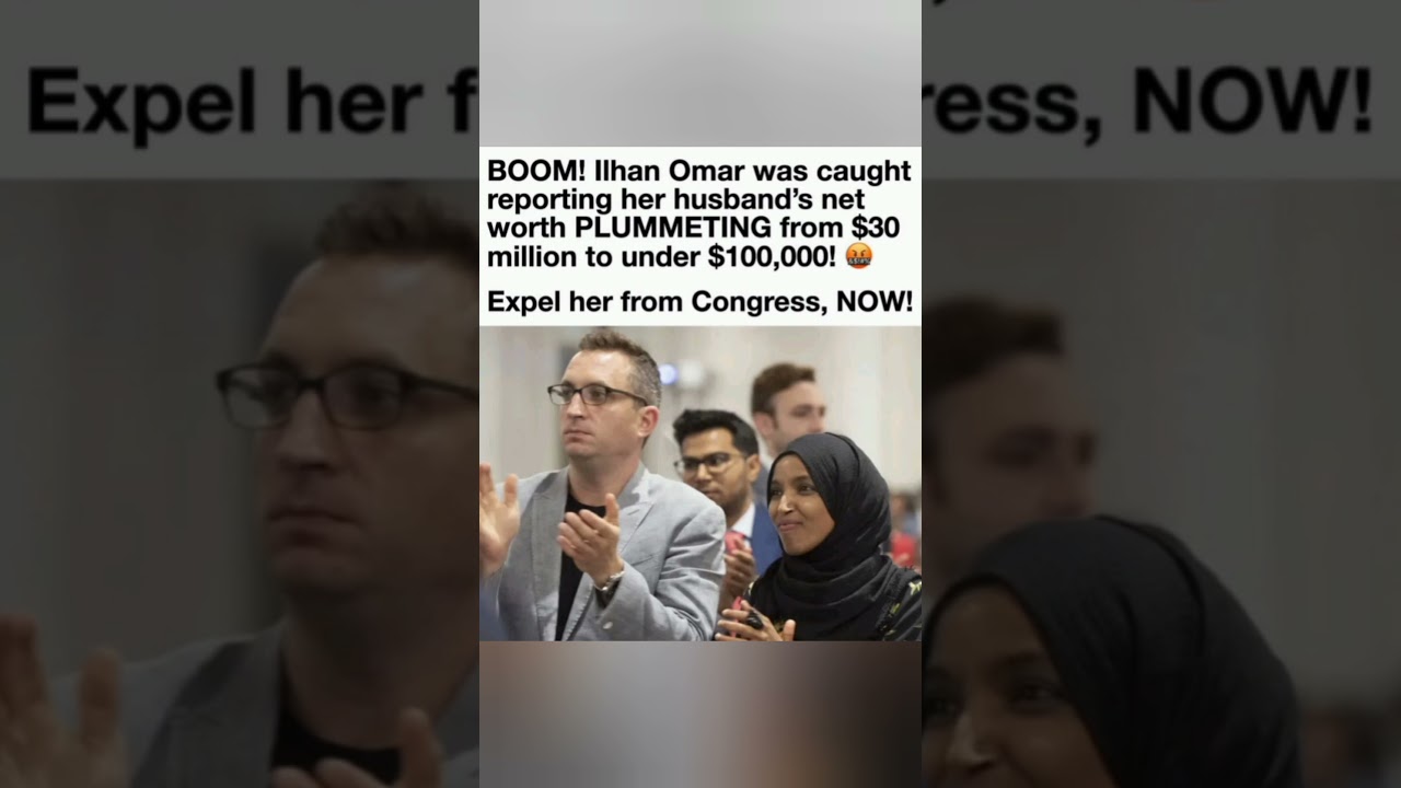 Questions raised over financial disclosures. 🇺🇸 #IlhanOmar #Politics #Congress #News #Debate #Viral