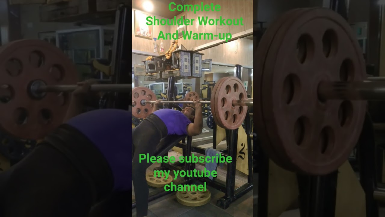 Complete Shoulder Workout  Warm-up 