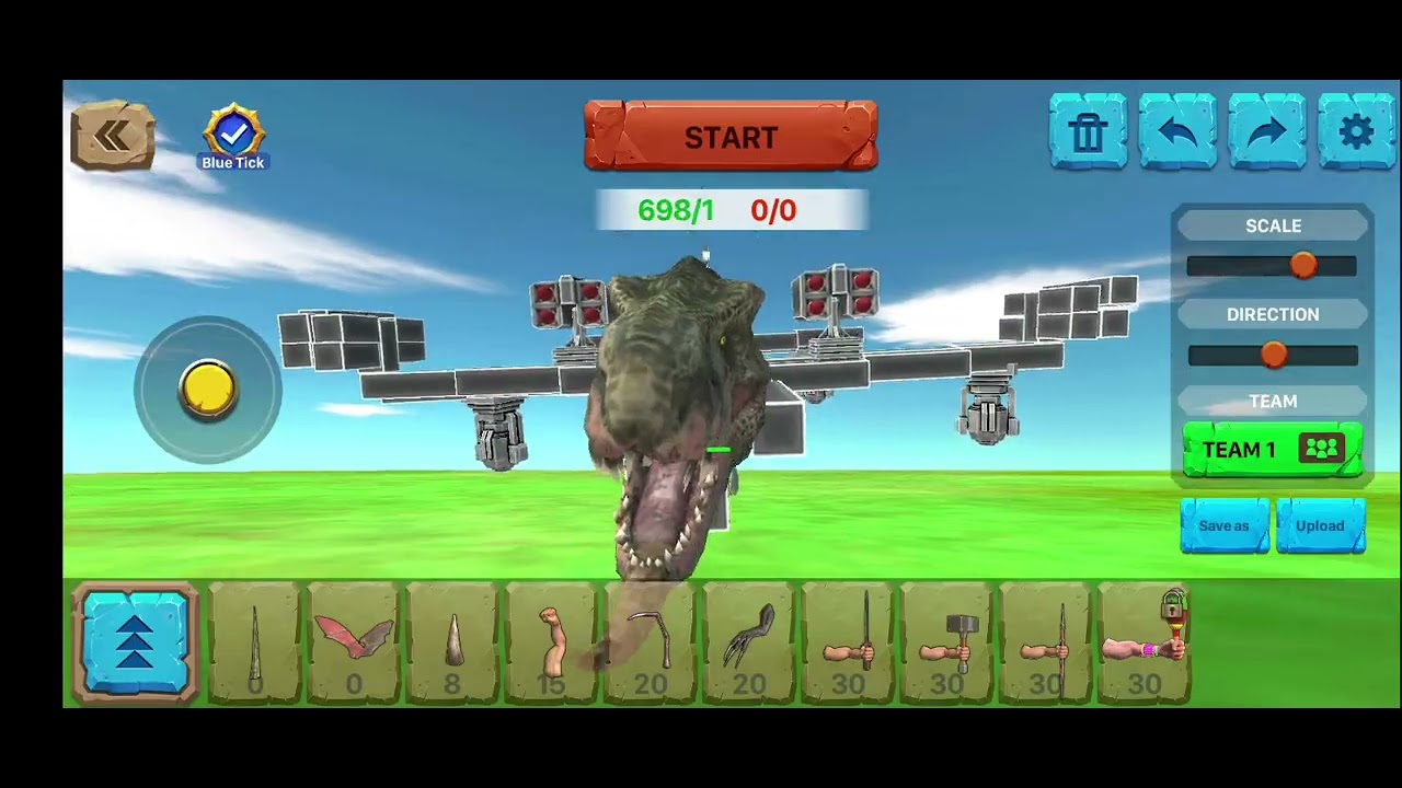 Making my own bondardino Crocodile (ARBS-animal revolt battle simulator)
