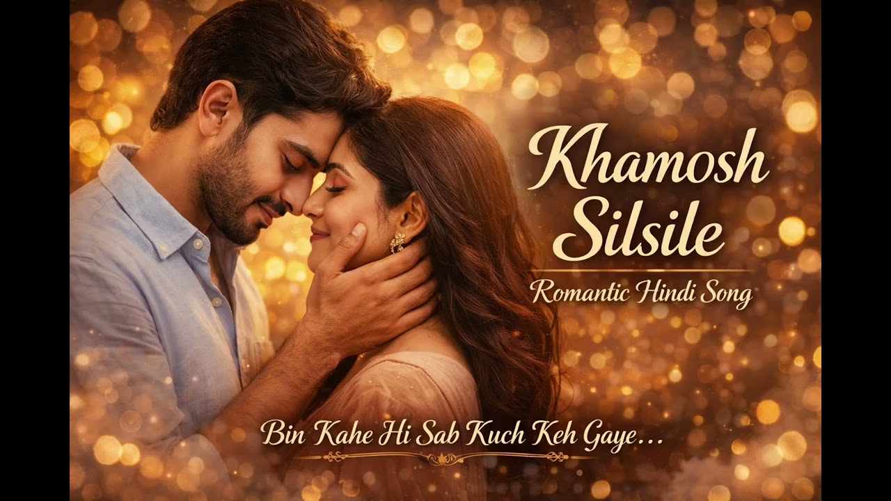 Khamosh Silsile ❤️ | Romantic Hindi Song | Bin Kahe Hi Sab Kuch Keh Gaye
