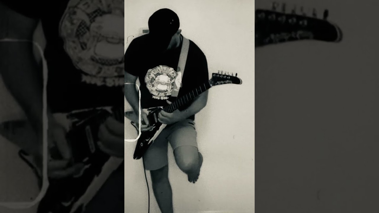 “Bigie Bigie Boom Boom” Baby Lasagna - my added Rock guitar Remix #guitar cover #babylasagna