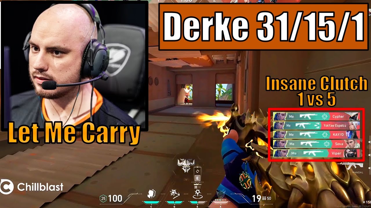 Fnatic Derke Is Everywhere With This Agent In Ranked + ACE | In Breeze | On Yoru | VALORANT