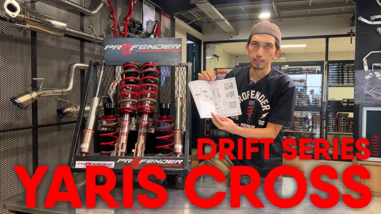 DRIFT SERIES YARIS CROSS! SUSPENSI PALING NYAMAN UNTUK JALANAN INDONESIA! BODY SHIFT, SOFTHARD!
