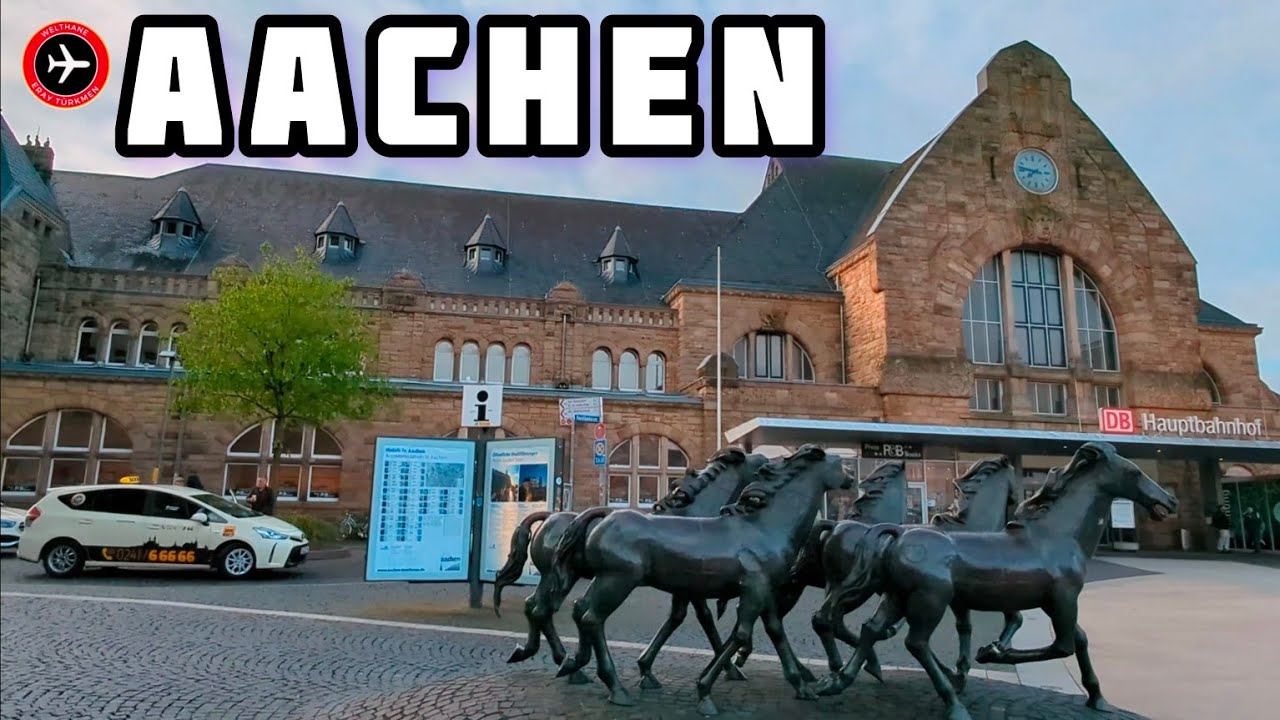 AACHEN GEZİLECEK YERLER | RWTH Aachen Uni | Aachen’i ziyaret etmeye değer mi ? 4 K