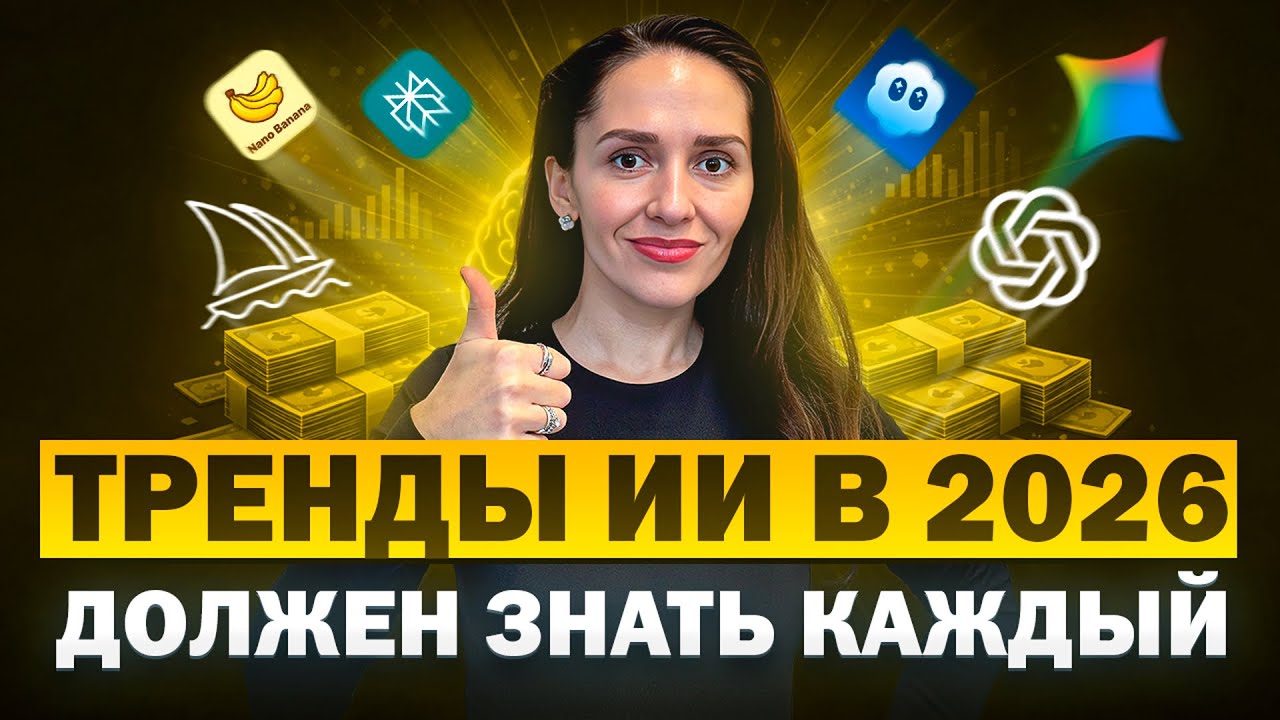 10 трендов в нейросетях, которые изменят вашу жизнь в 2026 году