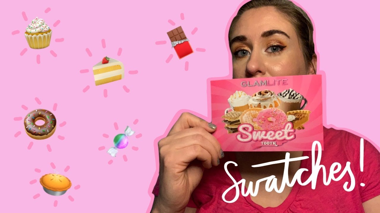 Glamlite Sweet Tooth Lip Gloss Bundle | Lip + Arm Swatches of All 6 Shades!
