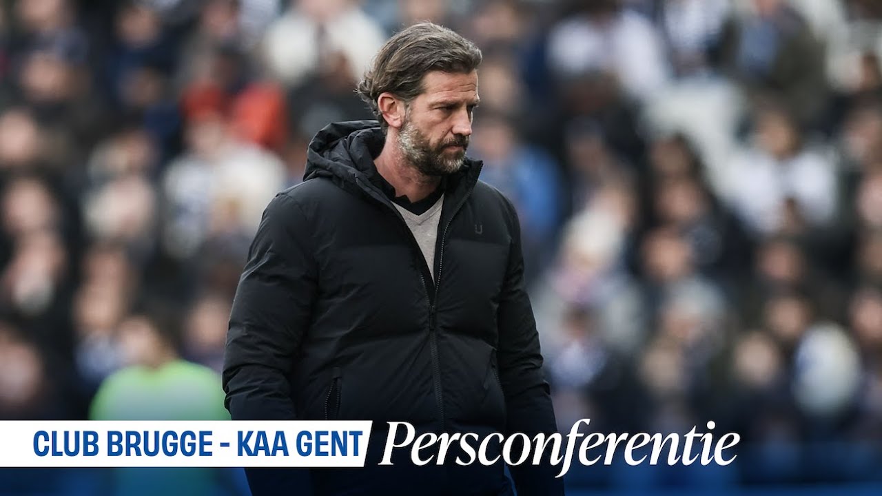 Persconferentie Club Brugge - KAA Gent