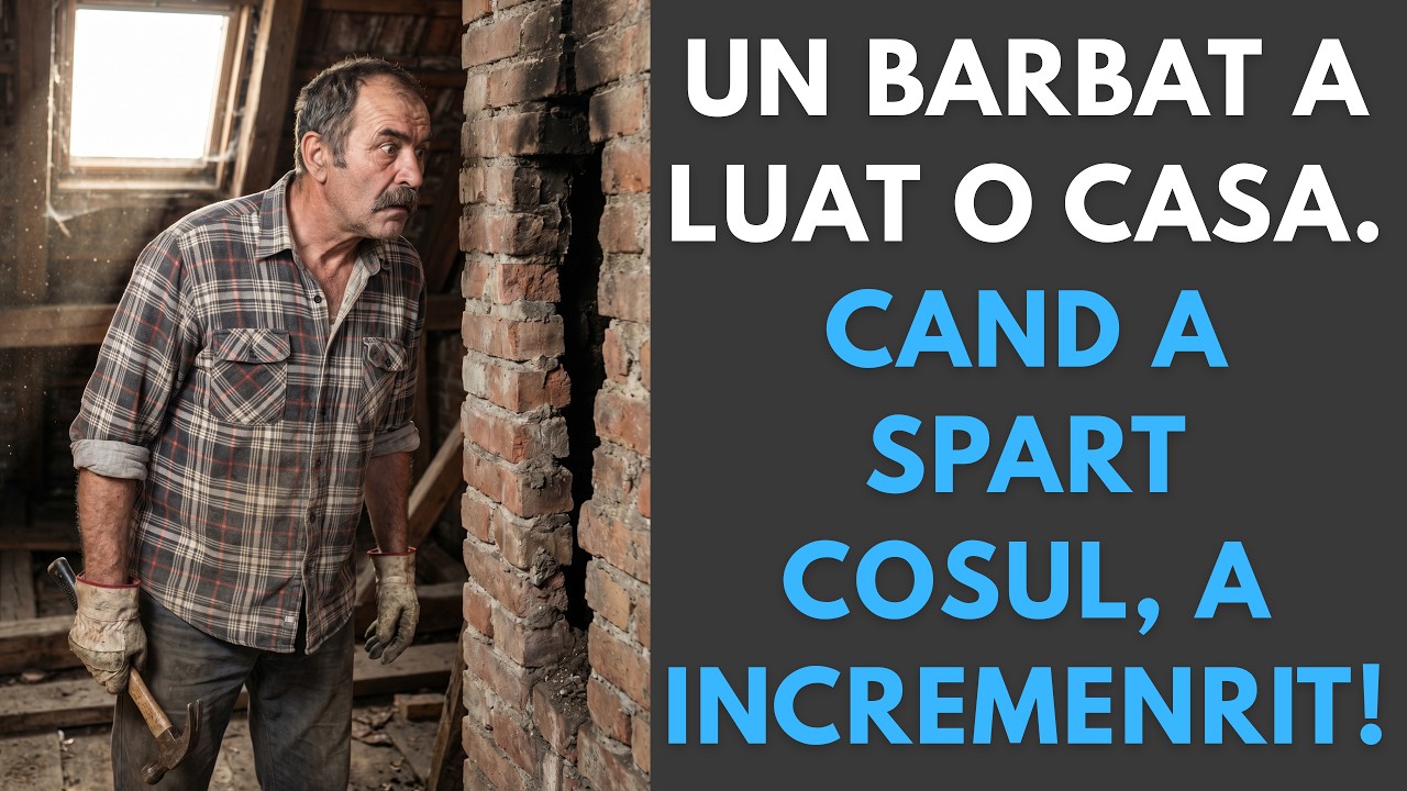 Un bărbat a luat o casă. Când a spart coșul, a rămas mut!