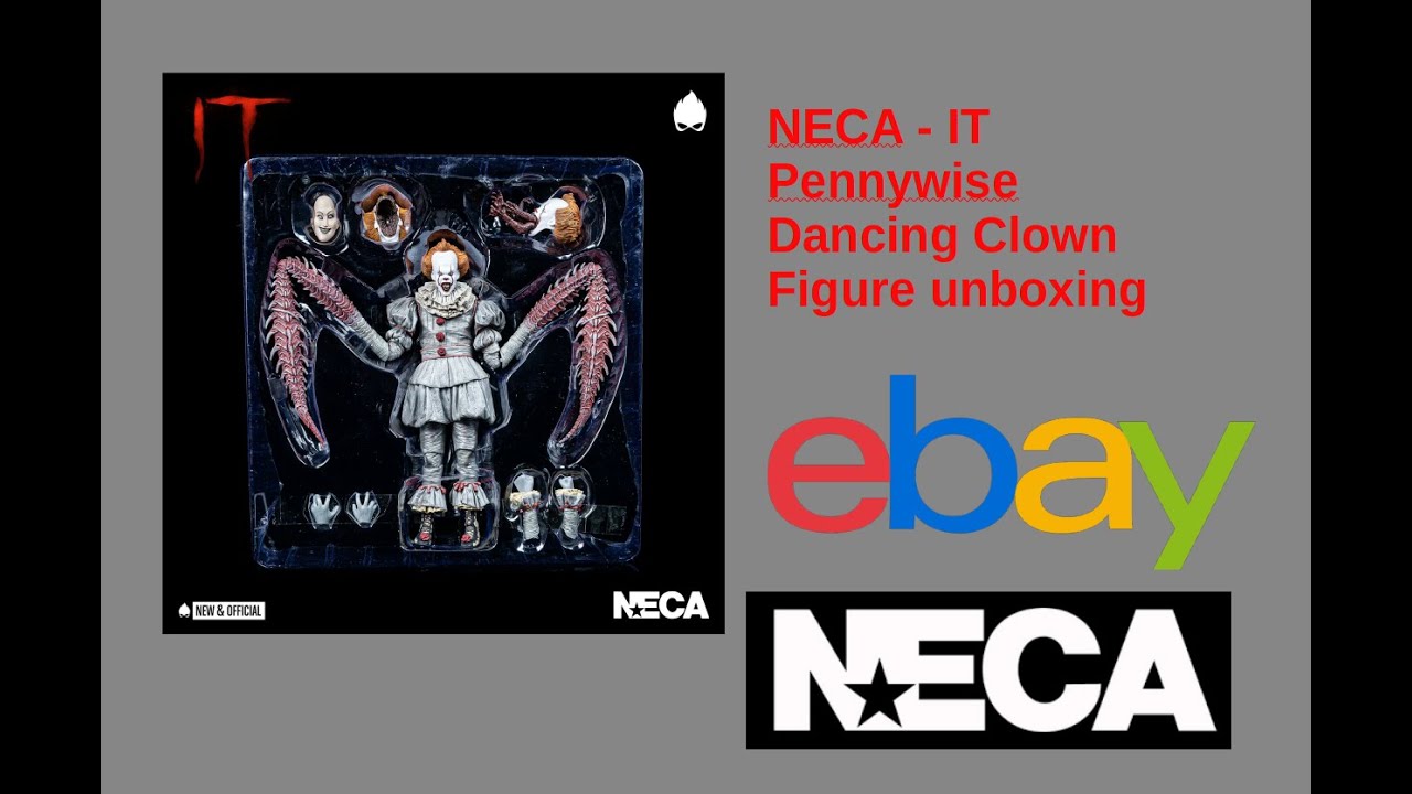 NECA – IT Pennywise Dancing clown figure unboxing