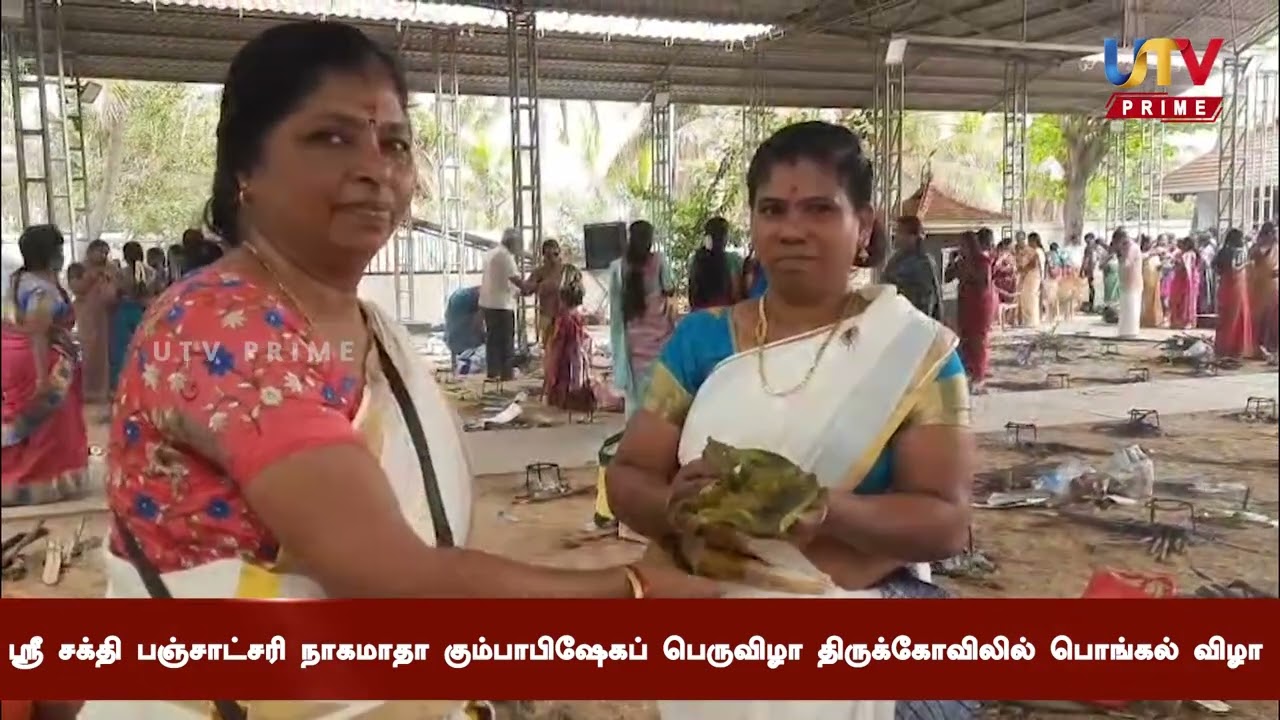 ஸ்ரீ சக்தி பஞ்சாட்சரி நாகமாதா கும்பாபிஷேகப் பெருவிழா திருக்கோவிலில் பொங்கல் விழா