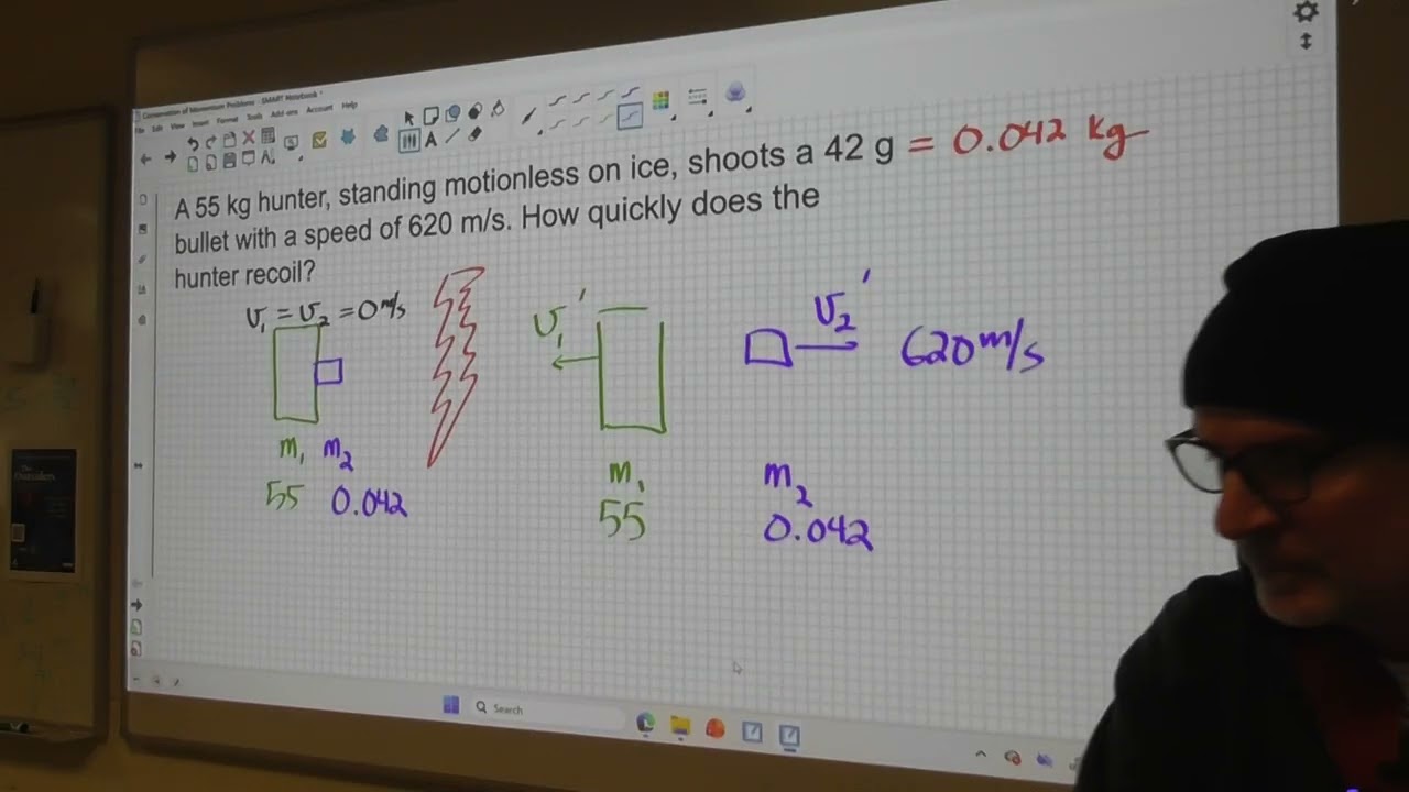 Tues. 2/10 and Wed. 2/11 - Conservation of Momentum Problems and Video Analysis