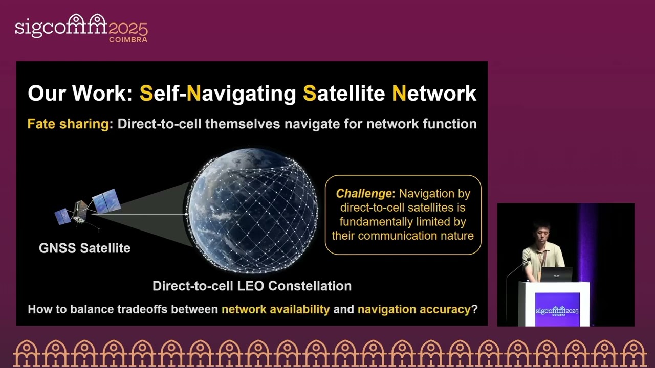 SIGCOMM'25: Network Architecture & Satellites - Direct-to-Cell Network w/o Satellite Navigation