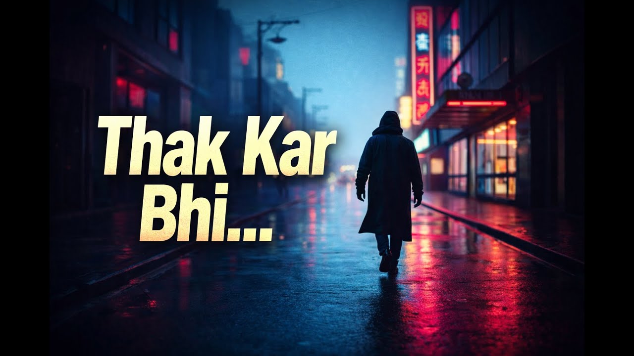 Thak Kar Bhi Chalta Raha | Ye Gaana Unke Liye Hai Jo Kabhi Ruke Nahi | Ehsaas Soul
