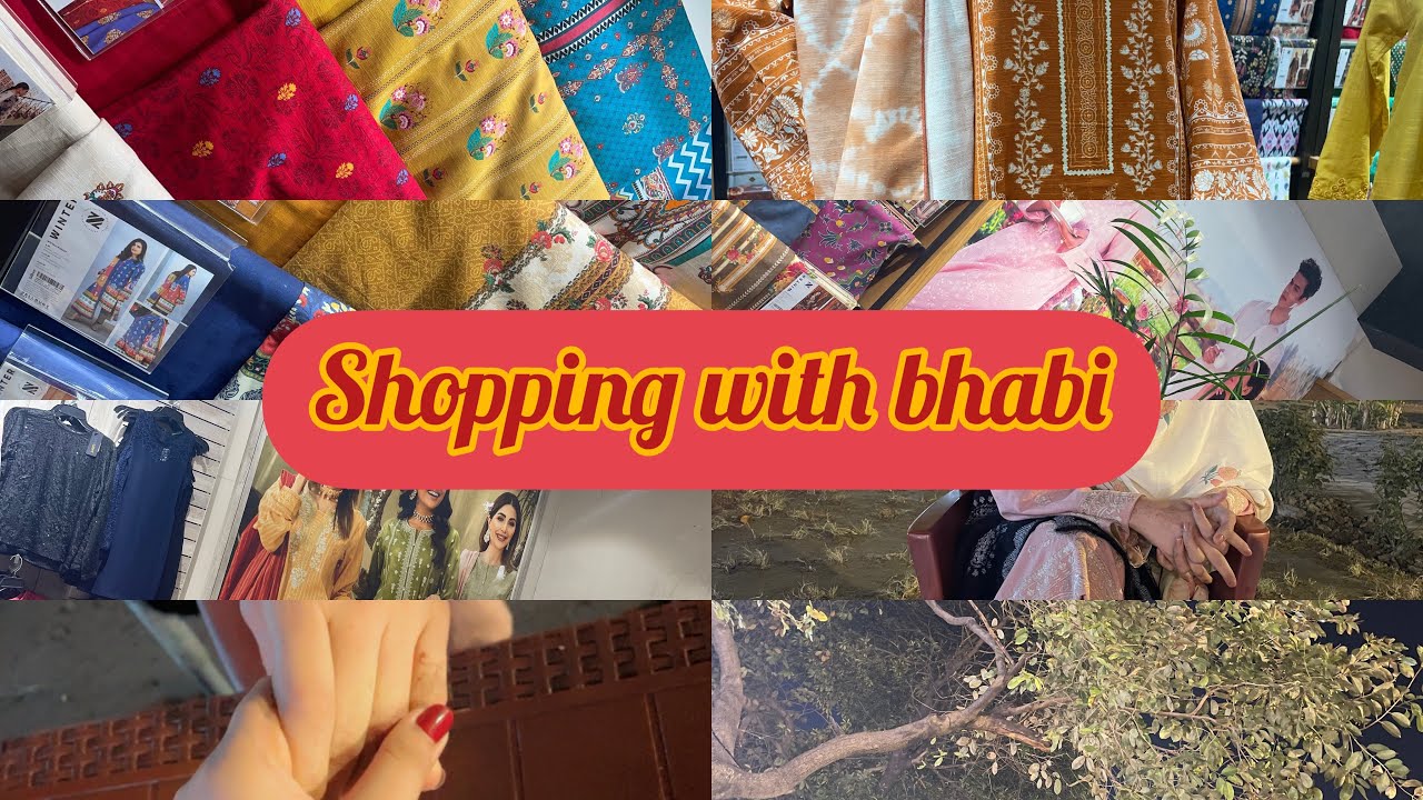 Shadi k bad shopping|shopping with bhabi@lifestylegujranwala8586