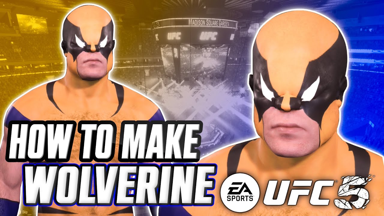 How To Make Wolverine In EA Sports UFC 5 (Create-A-Fighter Formula) | Spree Gaming