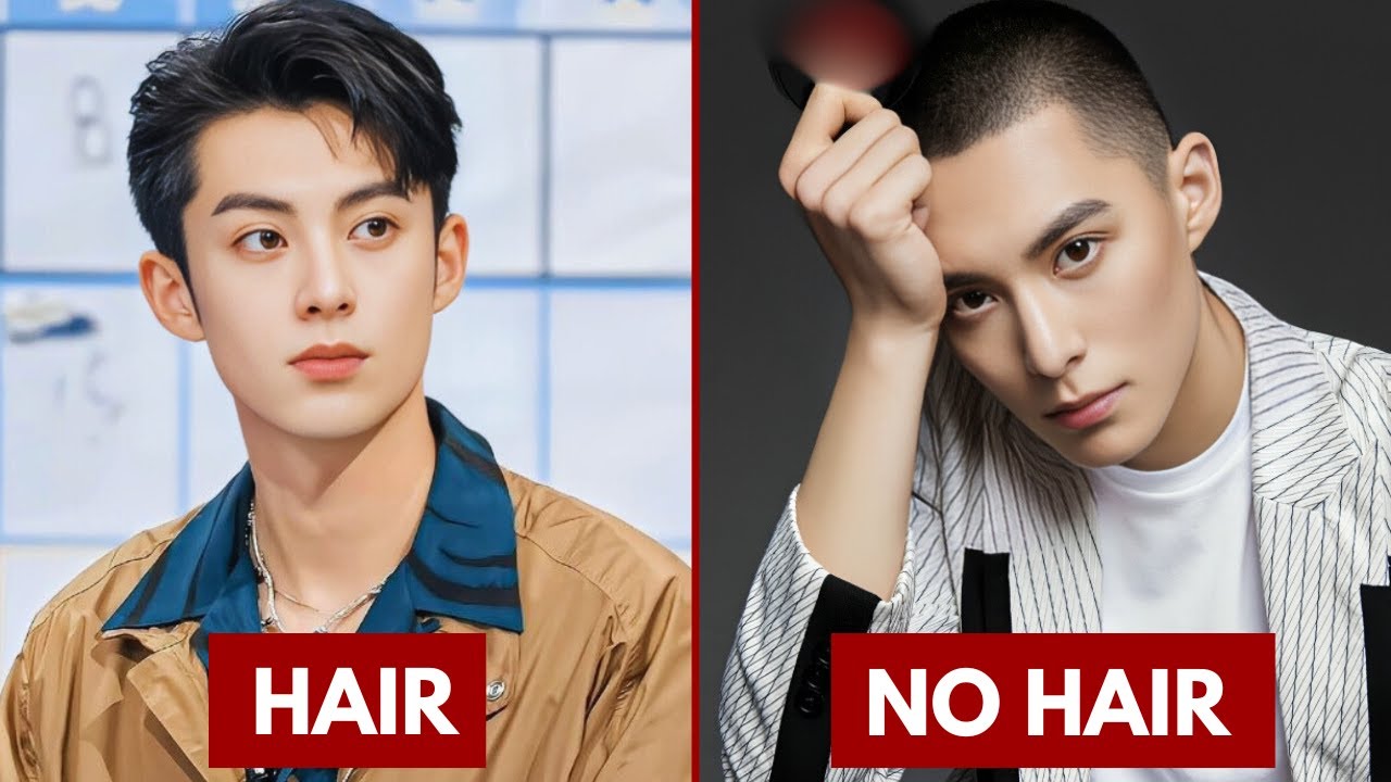 TOP CHINESE ACTOR WITH NO HAIR 2024  | BALD CHINESE ACTOR #kdrama  #chinesedrama