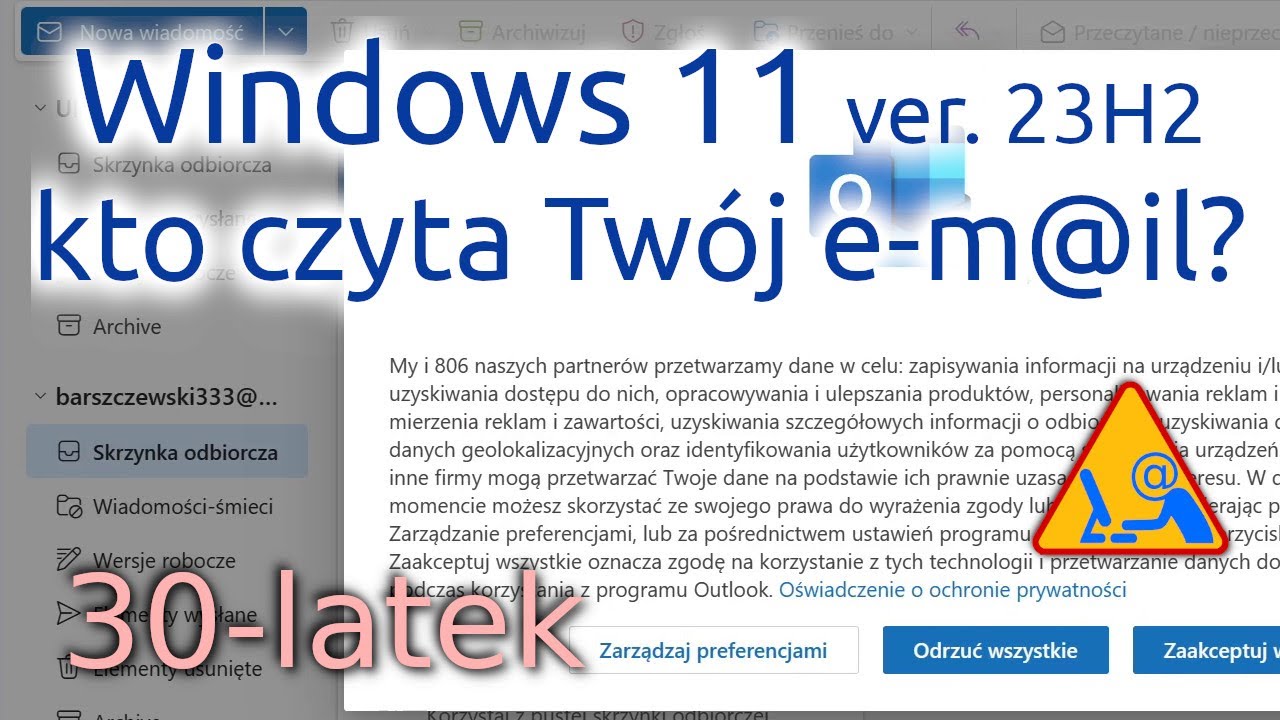 Windows 11 i odbieranie poczty e-mail