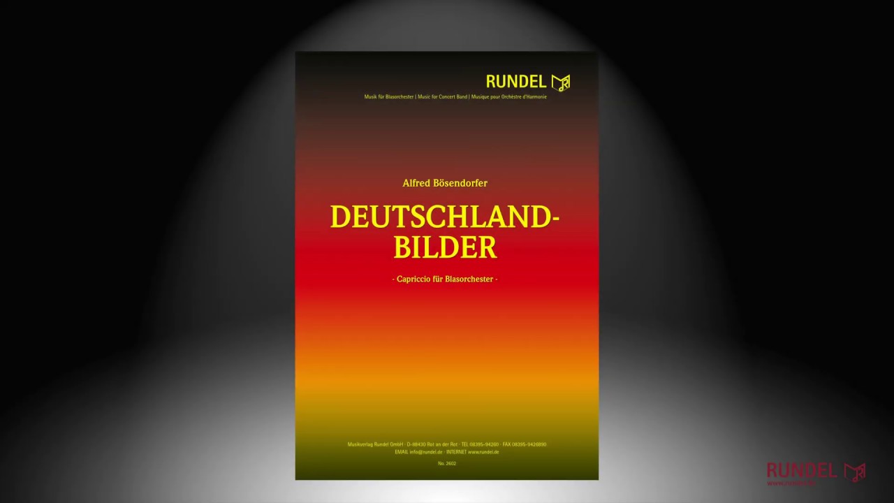Deutschlandbilder | Alfred Bösendorfer