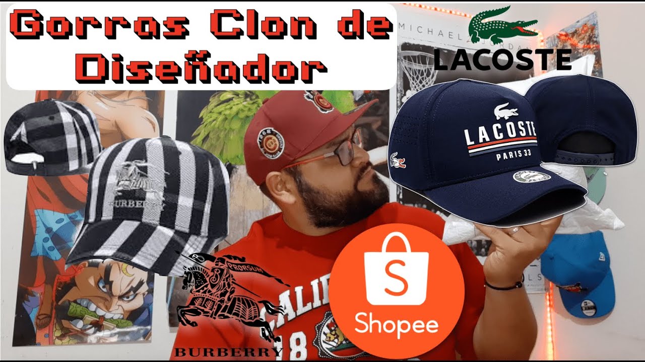 Comprando GORRAS CLON DE DISEÑADOR en SHOPEE | ¿ANTES DE COMPRAR VE ESTE VIDEO? ¿VALEN LA PENA?