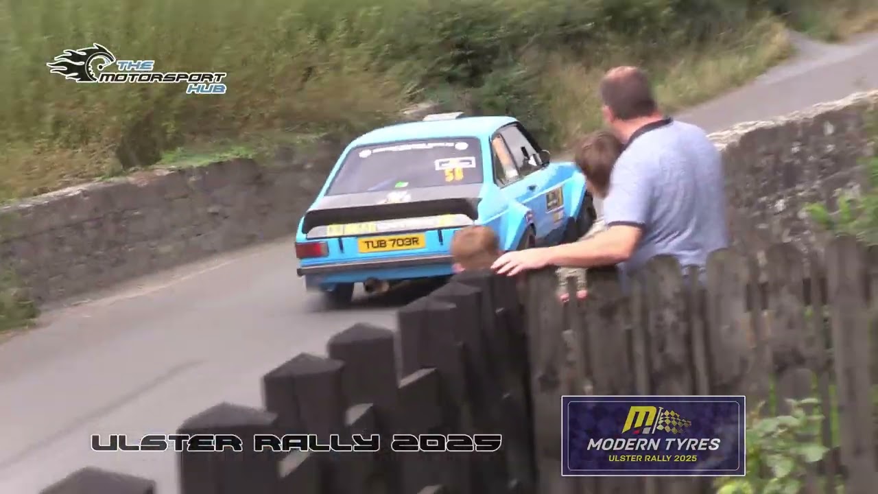 Ulster Rally 2025 Ford Escorts 
