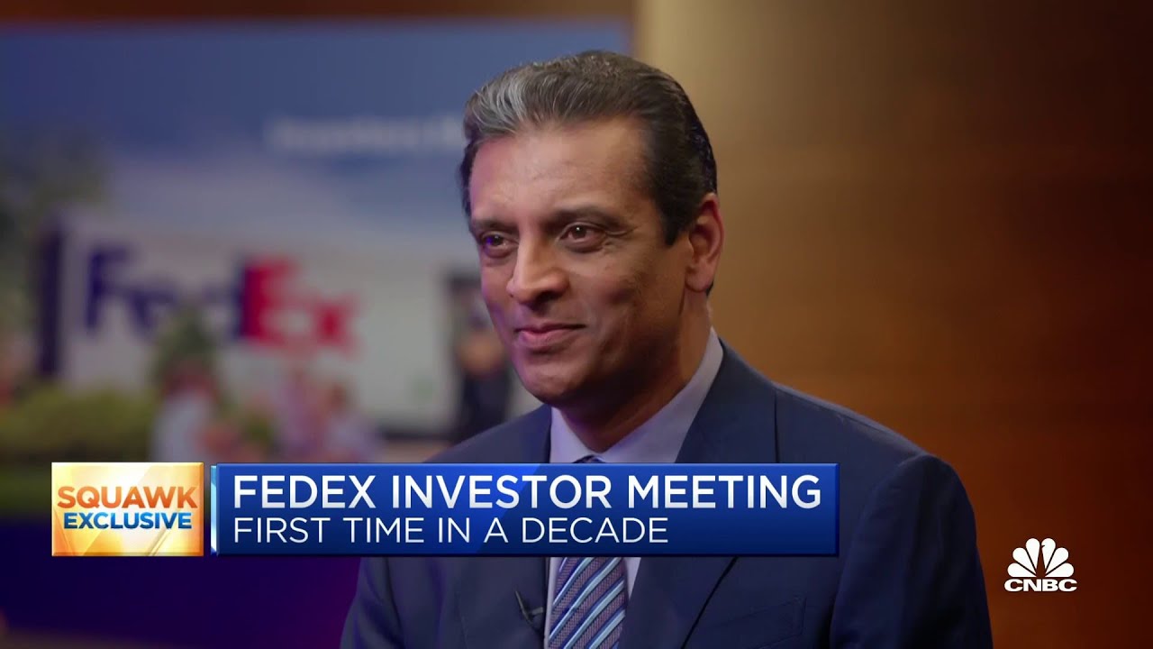 FedEx CEO Raj Subramaniam outlines company's new growth plan