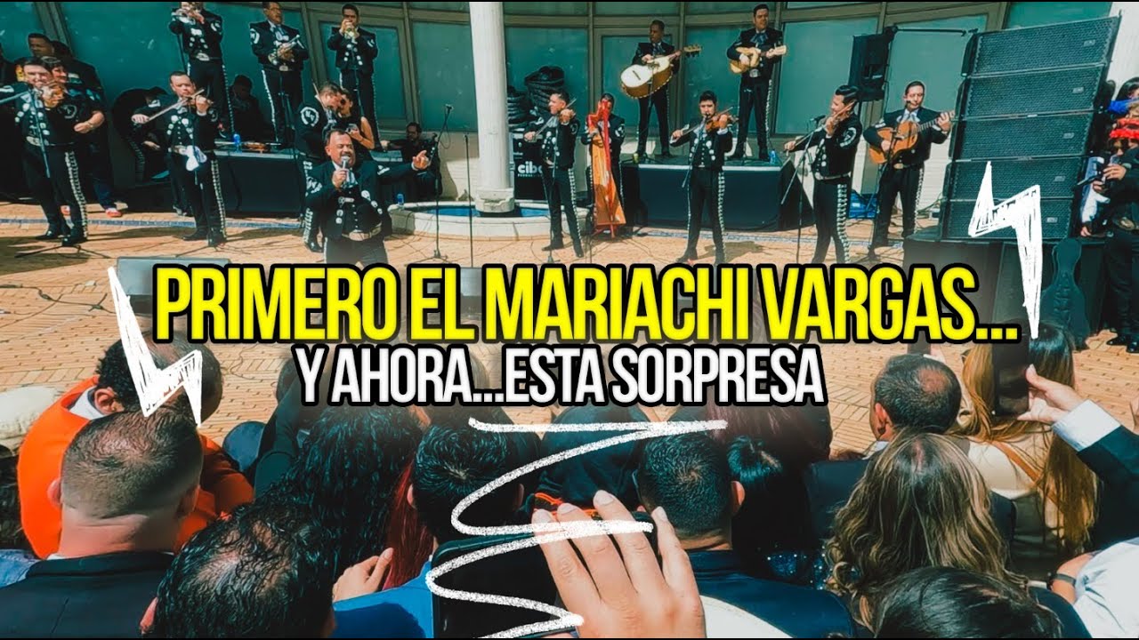 EL MARIACHI VARGAS de TECALITLÁN y ahora esta GRAN SORPRESA de MÉXICO en COLOMBIA. sensacional!