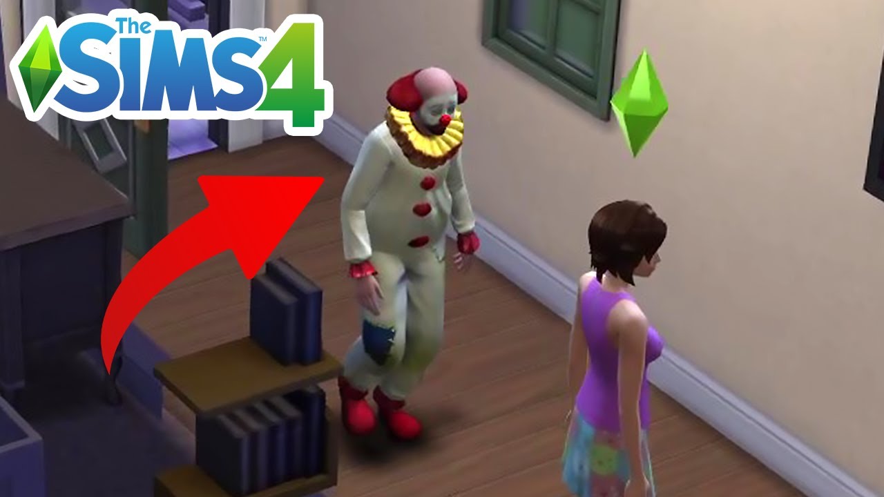 How To Get The Tragic Clown To Appear (Summon Tragic Clown) - The Sims 4
