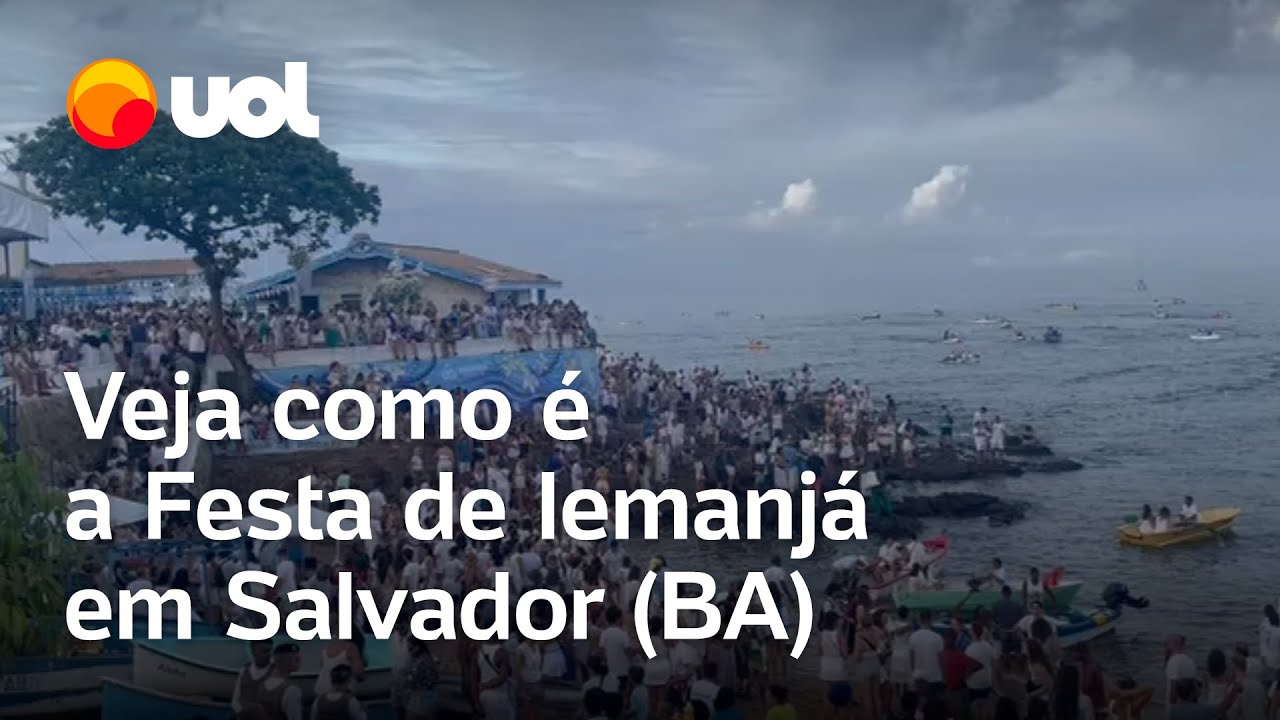 Dia de Iemanjá: Festa em homenagem à orixá acontece em Salvador; veja vídeos