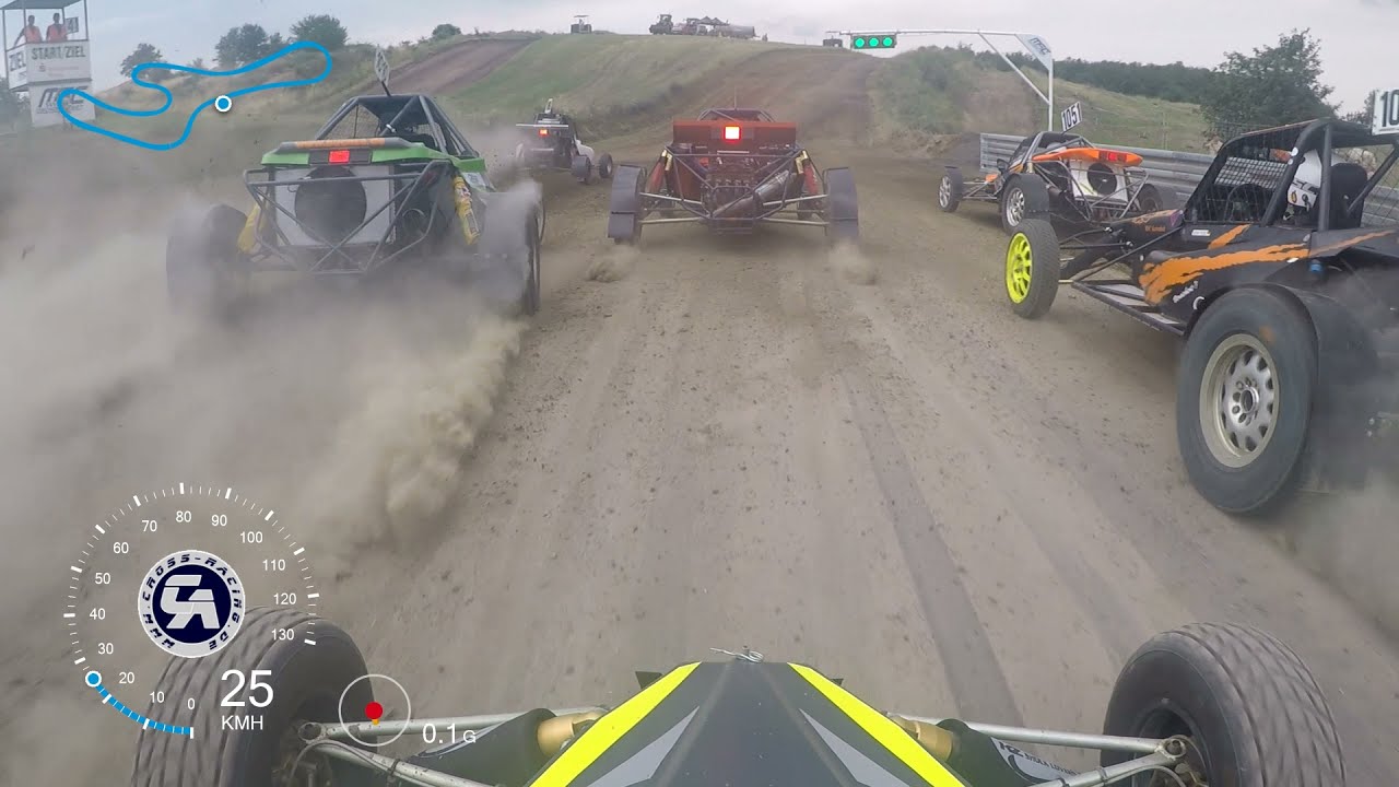 NAX-Cup Oschersleben Klasse 10 - Erster Vorlauf Crosskart
