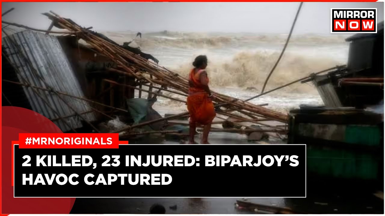 Biparjoy Latest News | Biparjoy Effect Captured | Cyclone Ravages Gujarat| English News