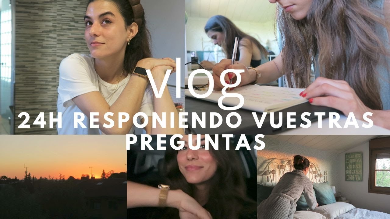 VLOG- 24 horas juntas, respondo vuestras preguntas, mi trabajo, relaciones, independizarme!!