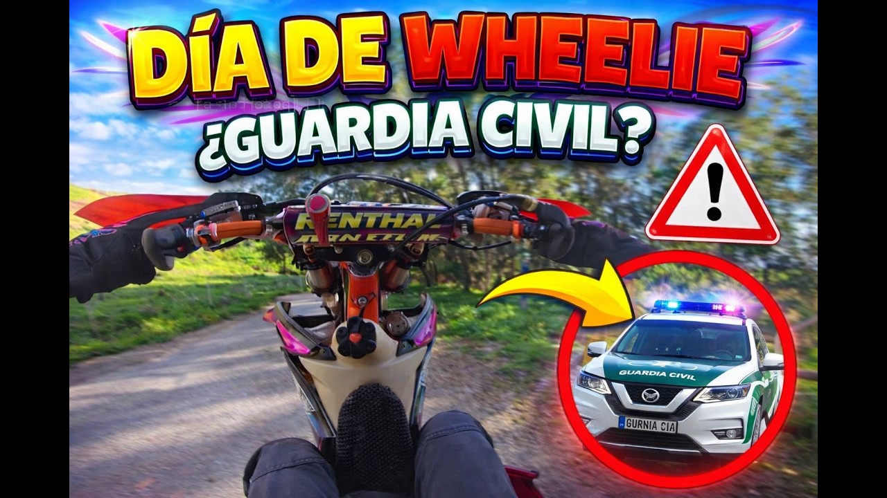 DIA DE CABALLITOS CON LA KTM ¿NOS ENCONTRAMOS CON LOS CIVILES ?