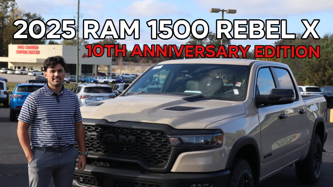 RAM's Special 10th Anniversary Vehicle - 2025 RAM 1500 Rebel X