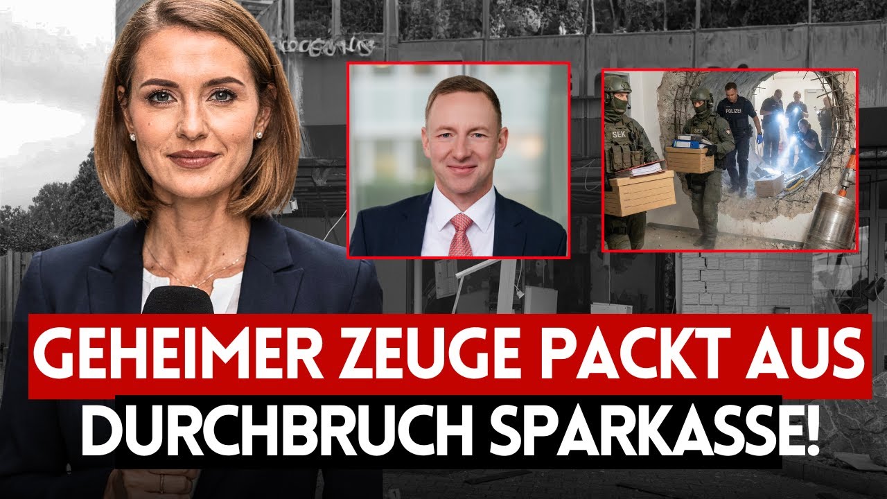 💥 VOR 1 MINUTE: GEHEIMER ZEUGE mit neuen Schock-Details! Jahrhundert-Bankraub Fall Eskaliert
