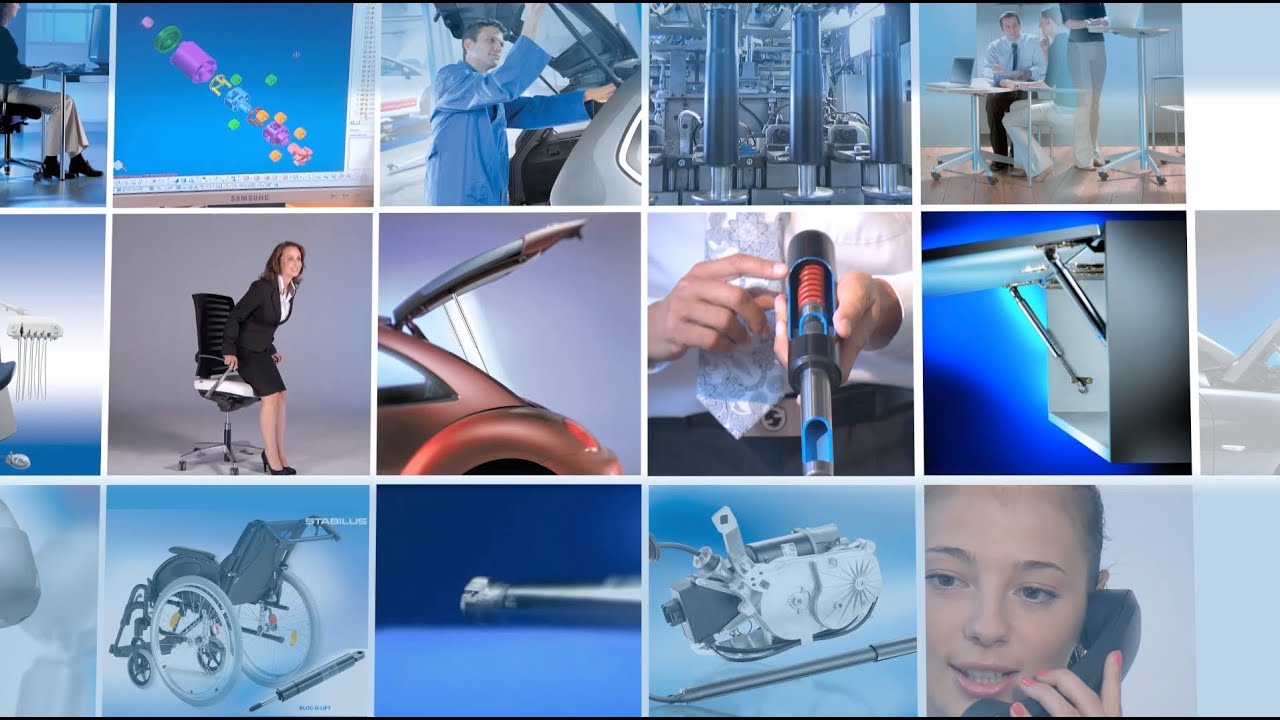 STABILUS Swivel Chair Gas Spring Production in Brasov, Romania