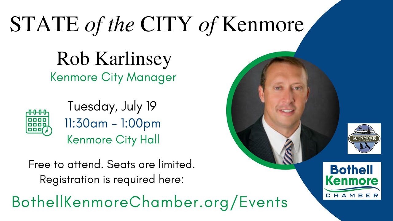 State of the City of Kenmore Address 2022