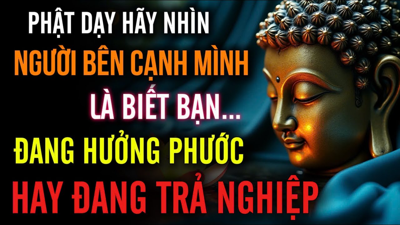 Phật Dạy: Hãy Nhìn Người Bên Cạnh Mình - Là Biết Bạn Đang Hưởng Phước: Hay Là Đang Trả Nghiệp.