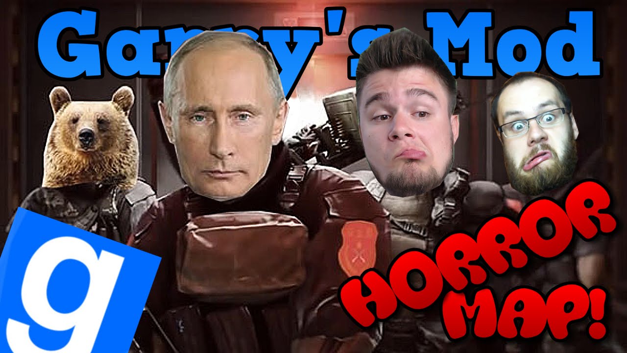 RUSSIAN HORROR EDITION! (1/2) - Garry's Mod (Z Kumplami) #334 | HORROR MAP! /W: Admiros, Adzisław