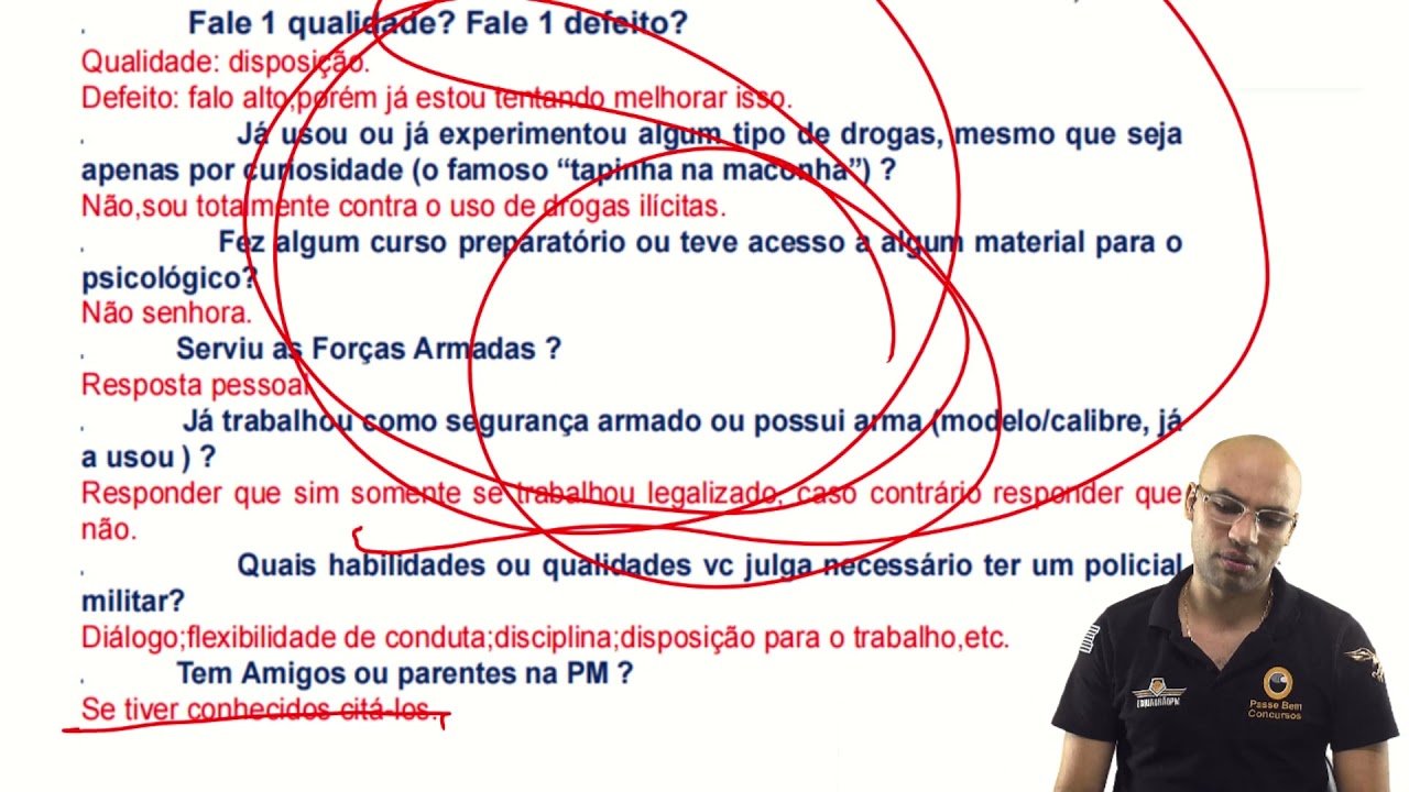 NUNCA FALE ISSO NA ENTREVISTA DA PM