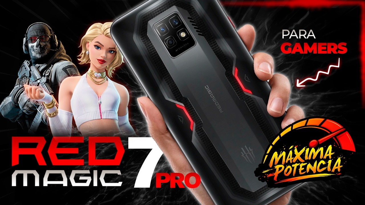 🔥 REDMAGIC 7 PRO: Gaming en tu bolsillo 🎮 ¿Vale la pena en 2026? ⚡ (Fortnite, COD Y Emuladores)