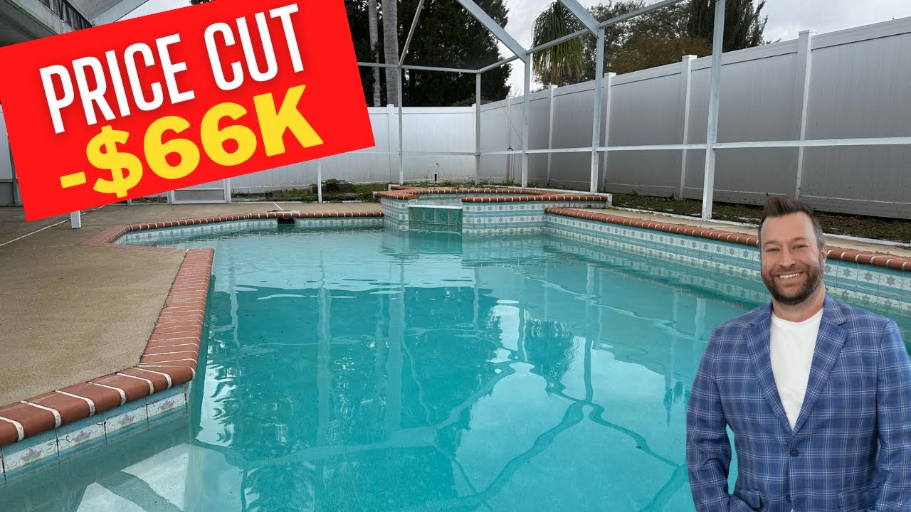 Inside 3 Tampa Florida Pool Homes as Price Cuts Continue in the 2023 Housing Market.